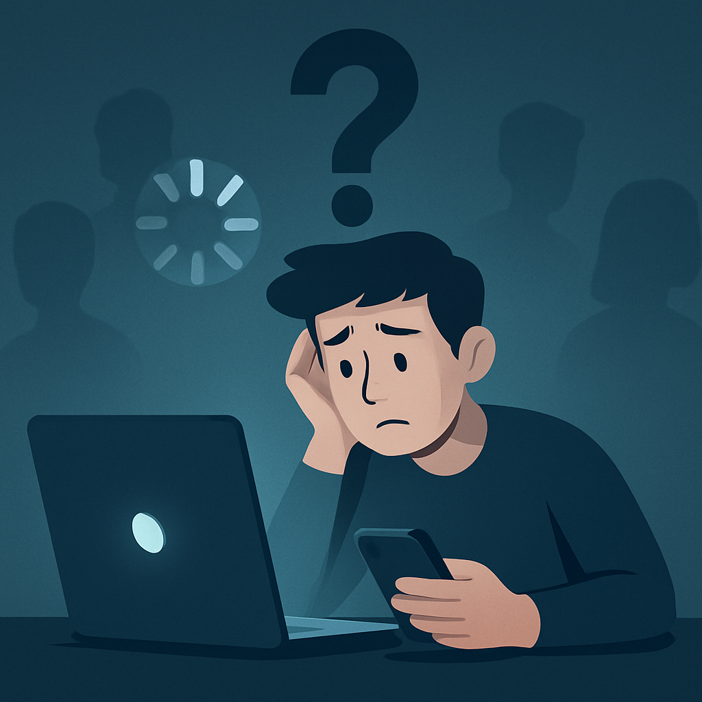 Cuando necesitas ayuda, nadie responde rápido